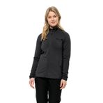 JACK WOLFSKIN BAISELBERG FZ W Kadın POLAR CEKET, black, XS