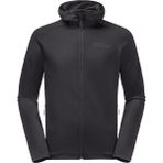 Jack Wolfskin Baiselberg Hooded Fz Erkek Gri Polar Ceket - Antrasit