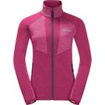 Jack Wolfskin Blattsteig Fz Kadın Kahverengi Polar Ceket - XS - Pembe