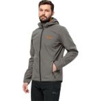 JACK WOLFSKİN BORNBERG HOODY 1307471-6185 ERKEK Gri Mont&Ceket - XL