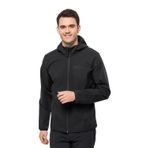 JACK WOLFSKIN BORNBERG HOODY M Erkek Ceket black M