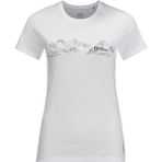 Jack Wolfskin Crosstrail Graphic Kadın T-Shirt - 001-Renkli