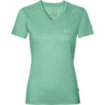 Jack Wolfskin Crosstrail Kadın T-shirt 1801692-4076 - Yeşil