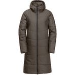 Jack Wolfskin Deutzer Coat Kadın Outdoor Ceketi - XS - Kahverengi