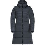Jack Wolfskin Eisbach Coat Kadın Mavi Outdoor Ceketi