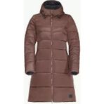 Jack Wolfskin Eisbach Coat W Kadın Mont 1206981 - Kahverengi