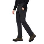 JACK WOLFSKIN Erkek Activate Xt Pants M Yürüyüş pantolonu,Siyah,52,Poliamid,Dış mekan pantolonu
