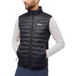 Jack Wolfskin Erkek Passamani Down Vest M RDS yelek, Phantom, XL