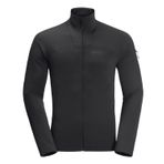 Jack Wolfskin Erkek Prelight Polar Ceket, Siyah, L