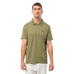 Jack Wolfskin Erkek TRAVEL POLO M bay leaf M