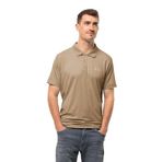 Jack Wolfskin Erkek TRAVEL POLO M sand storm S