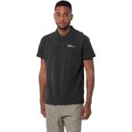 Jack Wolfskin Essential Polo Erkek Siyah Polo Tişört
