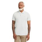Jack Wolfskin Essential Polo Regular Fit Logo Baskılı Polo T-Shirt, S, 5003374539, Beyaz, Erkek