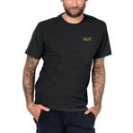 Jack Wolfskin Essential Siyah T-Shirt