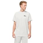 Jack Wolfskin Essentıal T M Beyaz Erkek Kısa Kol T-shirt