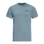 Jack Wolfskin Essential T M Bisiklet Yaka Normal Kalıp Beyaz Erkek T-shirt