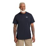 Jack Wolfskin ESSENTIAL T M Bisiklet Yaka Regular Fit Logo Baskılı T-Shirt, 2XL, 5003374508, Lacivert, Erkek