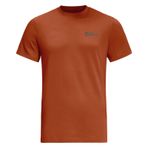 Jack Wolfskin Essential Tee Erkek T-shirt, Turuncu, M