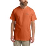 Jack Wolfskin Essential Tee Erkek T-shirt, Turuncu, S