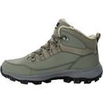 Jack Wolfskin Everquest Texapore Mid M erkek kış çizmesi, Toz Zeytin Yeşili, 42 EU