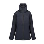 Jack Wolfskin Feldberg 1115661-6000 Kadın Siyah 3in1 Mont
