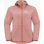Jack Wolfskin Feldberg Hoody W Pembe Kadın Ceket - Rose - XS