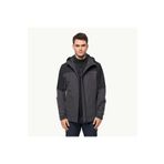 Jack Wolfskin Glaabach 3 In 1 Jkt Erkek Siyah Outdoor Mont