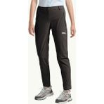 Jack Wolfskin Hikeout Pants Kadın Siyah Outdoor Pantolonu - 42