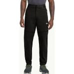 Jack Wolfskin Hikeout Zip Away Pants Erkek Siyah Outdoor Pantolonu - 52
