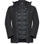 Jack Wolfskin Icecape 3in1 Down Erkek Ceket - Siyah - M