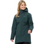 Jack Wolfskin Jack 1115681 Wolfskin Heidelstein Kadın Mont Su Geçirmez Polyester Uzun Kapüşonlu Outdoor Kullanım İçin - XS - Antrasit