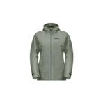 Jack Wolfskin Jack Wolfskın 1115621 Waterproof Moonrise 3In1 Jkt Açık Yeşil Kadın Mont