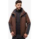 Jack Wolfskin Jasper 3ın1 Erkek Outdor Mont Kahve. - 2XL