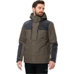 Jack Wolfskin Jasper 3IN1 JKT Erkek Outdoor Ceket - M - Kahverengi