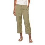 Jack Wolfskin Kadın boş zaman pantolonu Kalahari 7/8 Pants W, Bay Leaf, 40