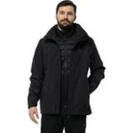 Jack Wolfskin Luntal 3ın1 Erkek Outdoor Montu Siyah