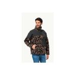 Jack Wolfskin Maarweg Prınt Jkt Unisex Kahverengi Mont 1711231-8889