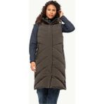 Jack Wolfskin Marıenplatz Vest W Kadın Kahverengi Yelek 1207461-5719 - XS