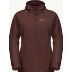Jack Wolfskin MOONRISE 3IN1 JKT W Mor Kadın Mont