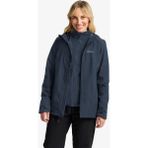 Jack Wolfskin Moonrise 3in1 Kadın Mont - Lacivert