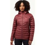 Jack Wolfskin Passamani Down Hoddy Kadın Outdoor MONT-A61833 - XS - Kırmızı