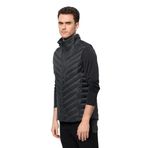 JACK WOLFSKIN PASSAMANI DOWN VEST M Erkek YELEK, phantom, M