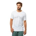 Jack Wolfskin Peak Graphic T M erkek tişörtü