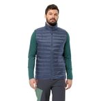 JACK WOLFSKIN PILVI DOWN VEST M Erkek YELEK, Evening Sky, S