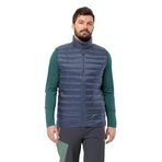 JACK WOLFSKIN PILVI DOWN VEST M Erkek YELEK, Evening Sky, XL