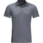 Jack Wolfskin Pokut Polo Erkek Polo T-shirt 5022181-6505 - Gri