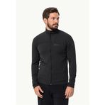 Jack Wolfskin Prelight Fz M Erkek Siyah Polar Ceket