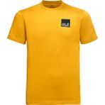 Jack Wolfskin Rainbow Paw Erkek T-Shirt - Sarı-YL15