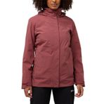 Jack Wolfskin Rotwand 3in1 Kadın Ceket Kırmızı S