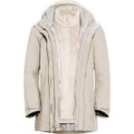 Jack Wolfskin Rotwand 3in1 Kadın Ceket - Krem Rengi - XL